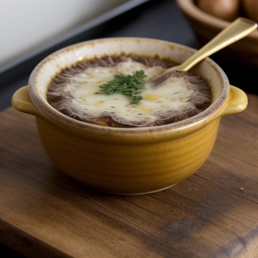 Electronic Gourmet's French Onion Soup recipe image