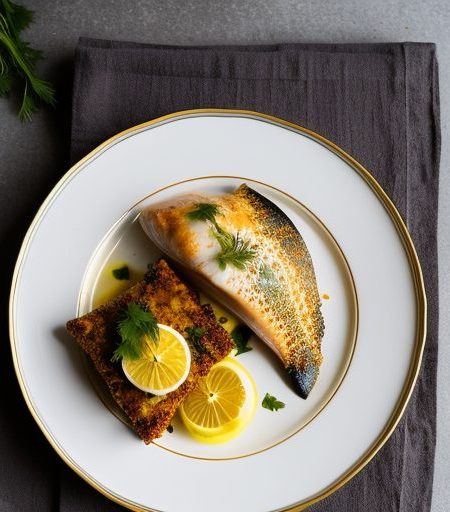 Elegant Baked Fish recipe image