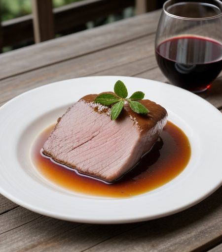 Elegant Hollday Ham Glaze recipe image