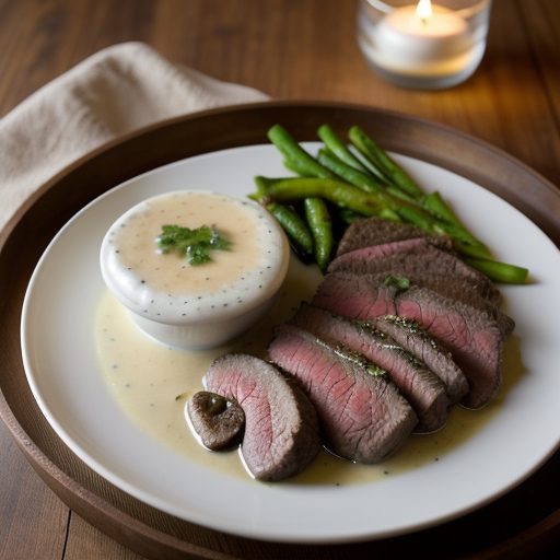Elegant Steak & Rice recipe image