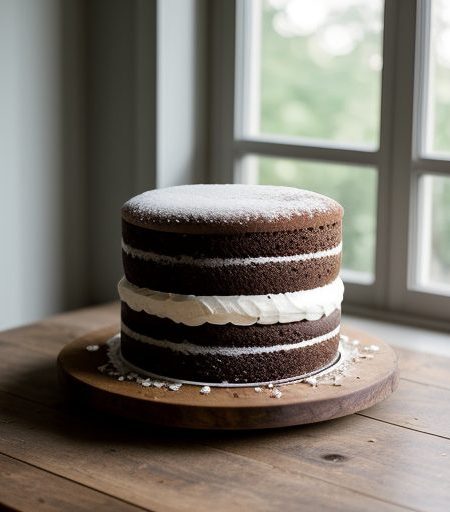 Elegant Tennessee Black Walnut Cake recipe image