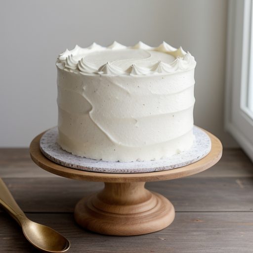 Elegant White Cake recipe image