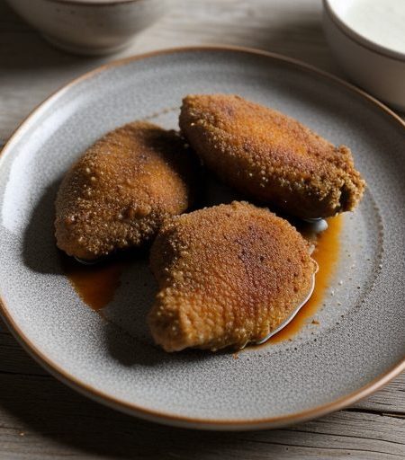 Elizabeth Andoh's Gingery Fried Chicken recipe image