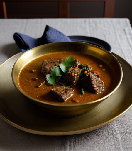 Elu Mus (Mutton Curry recipe image