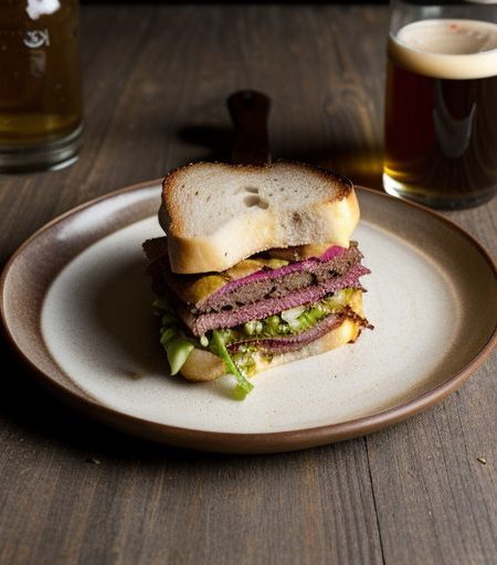 Emeril's Favorite Pastrami Sandwich recipe image