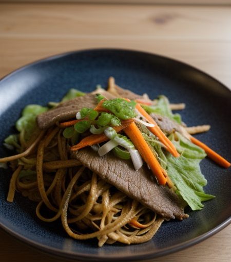 Emeril's Funky Duck Moo Shu recipe image