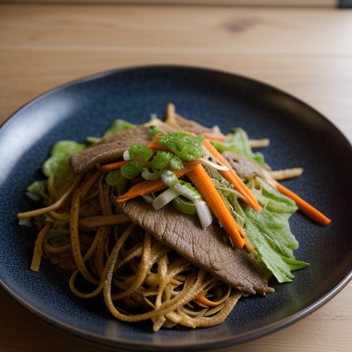 Emeril's Funky Duck Moo Shu recipe image