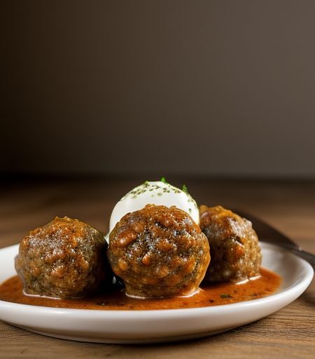 Emeril's Meat Balls and Red Gravy (Emeril Live recipe image