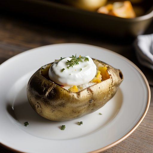 Emeril's Stuffed Baked Potato recipe image