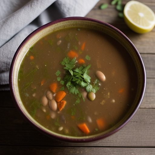 Emily's Bean Soup recipe image