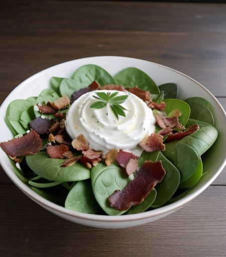 Empress Spinach Salad recipe image