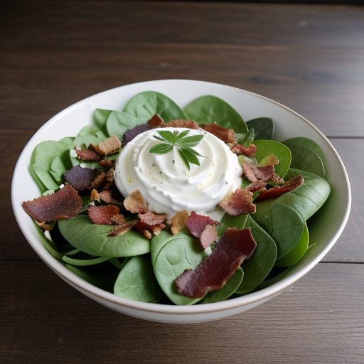 Empress Spinach Salad recipe image