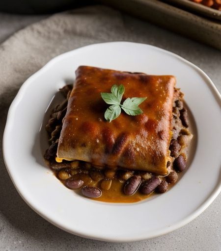 Enchilada Bean Bake recipe image