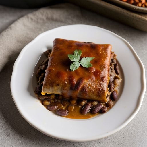 Enchilada Bean Bake recipe image