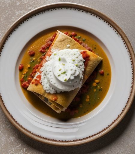 Enchiladas Banderas recipe image