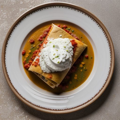 Enchiladas Banderas recipe image