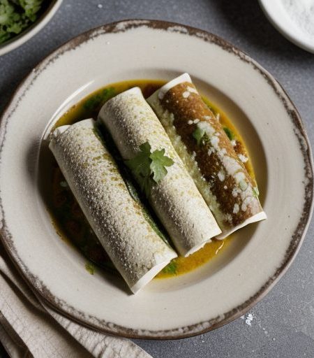 Enchiladas Verdes recipe image