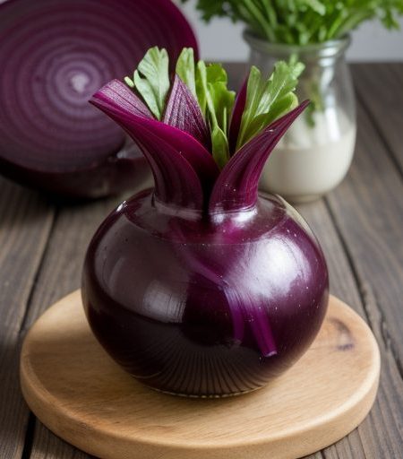 Endive, Beet and Red-Onion Salad recipe image