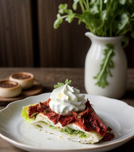Endive With Tomato Rosettes recipe image