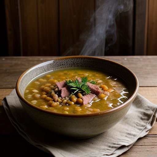 Engadiner Gerstensuppe / Engadine Barley Soup recipe image