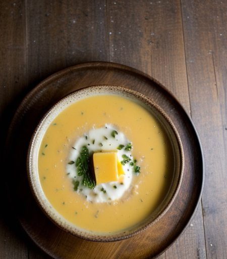 English Cheddar Cheese Soup recipe image