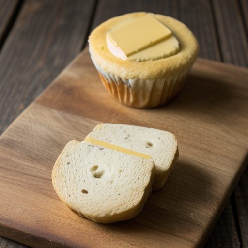 English Muffins With Bacon Butter recipe image
