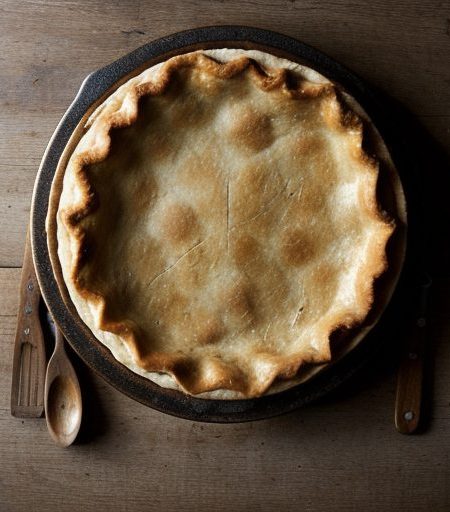 English Steak & Kidney Pie (British Isles recipe image