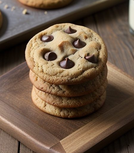 English-Style Choc Chip Cookies recipe image