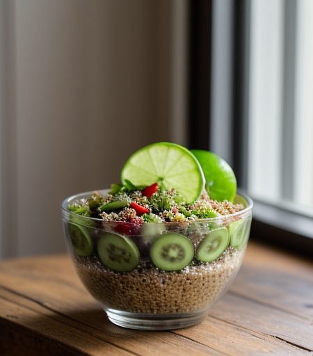 Ensalada Con Quinoa De Peru recipe image