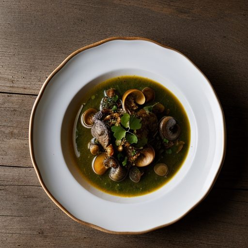 Escargot - Chanterelle Stew recipe image