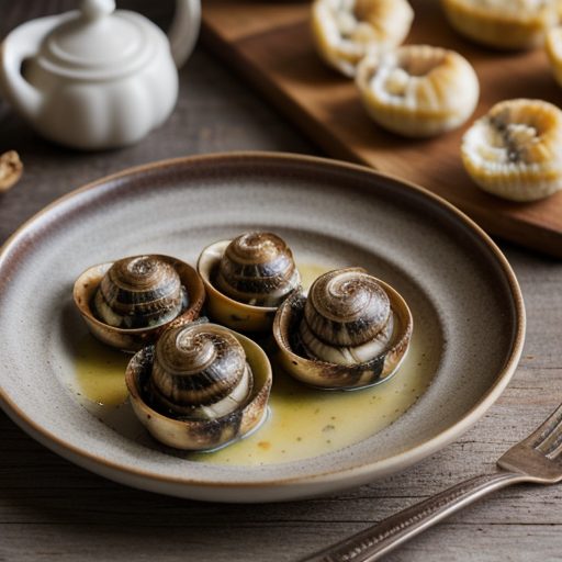 Escargots en Cercueils ( Snails in Puff Pastr recipe image
