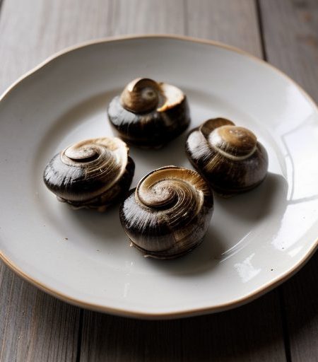 Escargots on Mushroom Caps recipe image