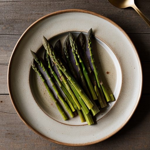 Esparragos Con Tomatillos (Asparagus With Tomatillos recipe image