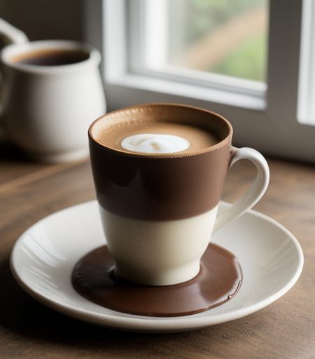 Espresso Chocolate Custard recipe image