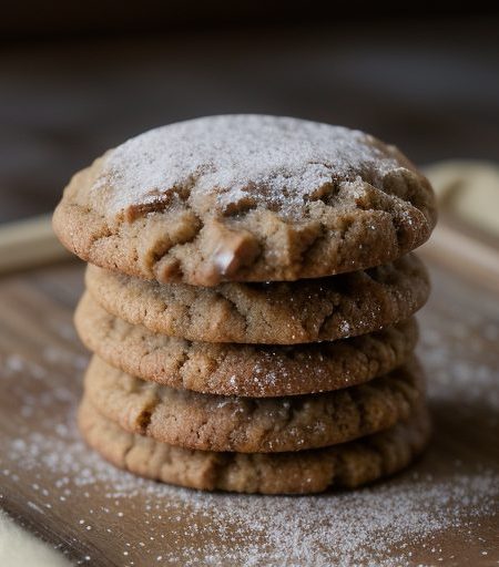 Espresso Nut Cookies recipe image