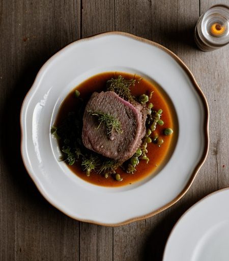 Esterhazy Rostbraten (Beef Sirloin a La Esterhazy recipe image