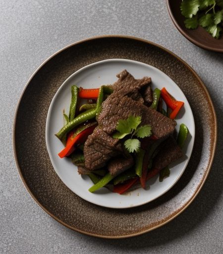 Ethiopian Beef & Peppers recipe image