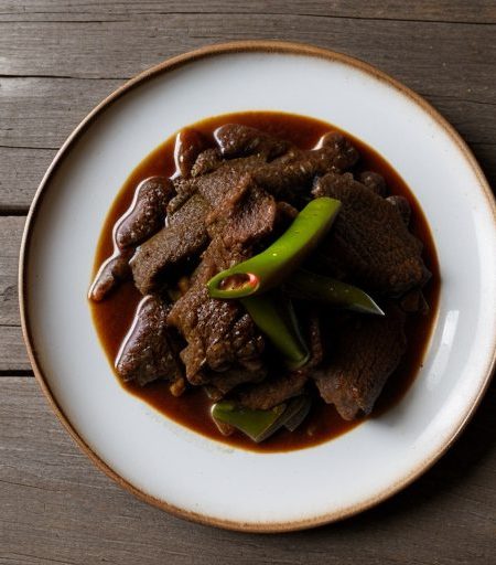 Ethiopian Beef and Peppers recipe image