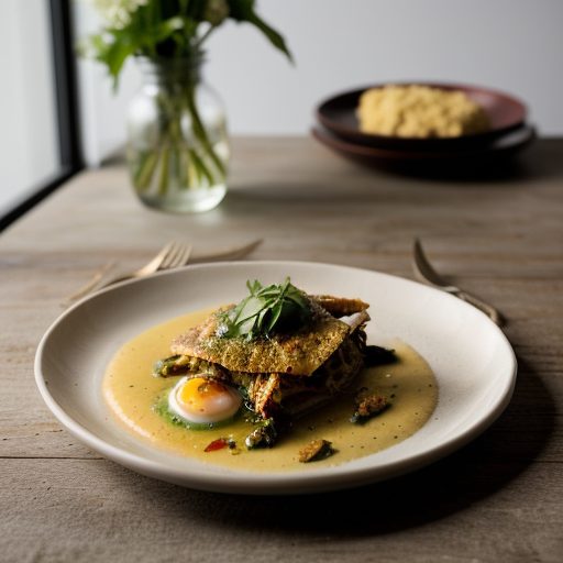 Etienne's Soft-Shell Crab With Red Chili Beurre Blanc recipe image