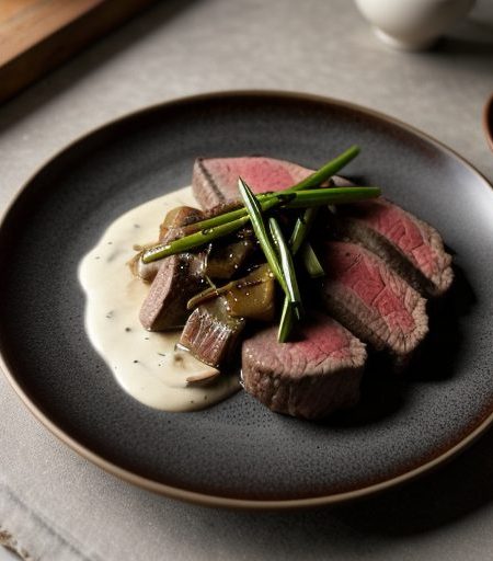 Excellent Steak Diane recipe image