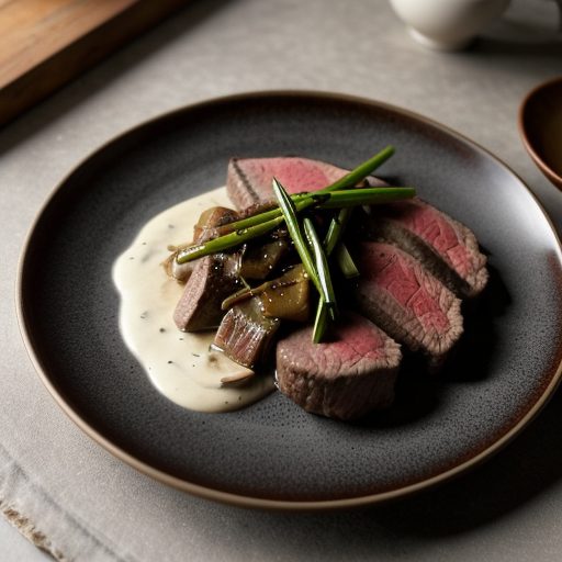 Excellent Steak Diane recipe image