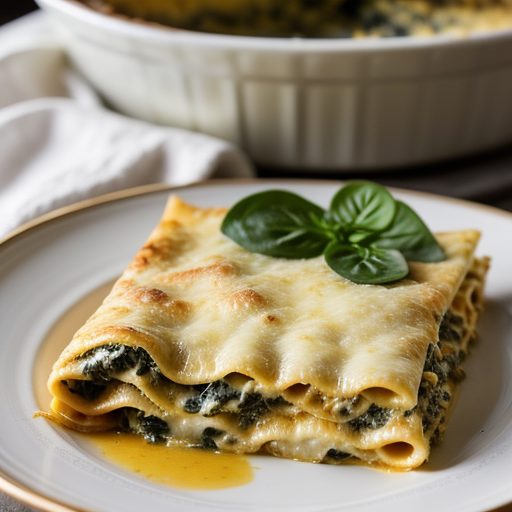 Extra Cheese Lasagne recipe image