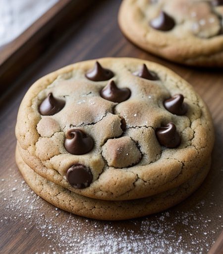 Extra Gooey Chocolate Chip Cookies recipe image