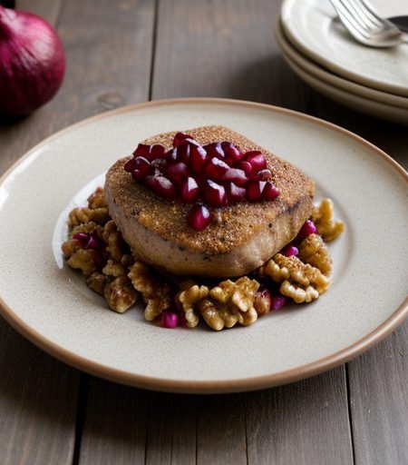 Faisinjan (Chicken in Walnut & Pomegranate recipe image
