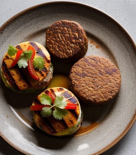 Fajita Burgers recipe image