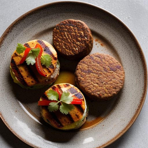 Fajita Burgers recipe image