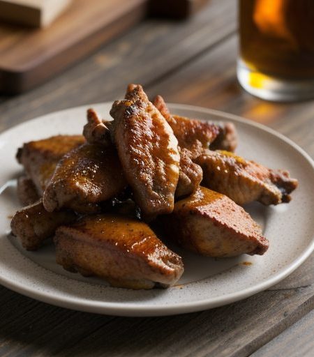 Fajita Chicken Wings * recipe image