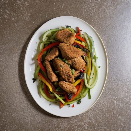 Fajitas With Stir-Fried Chicken recipe image
