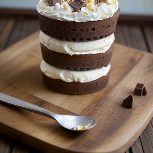 Fake Ben & Jerry's Heath Bar Crunch Ice Cream recipe image