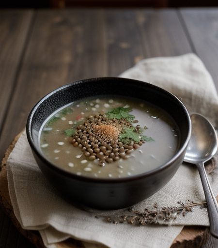 Fakes Xithati ( Sour Lentil Soup recipe image